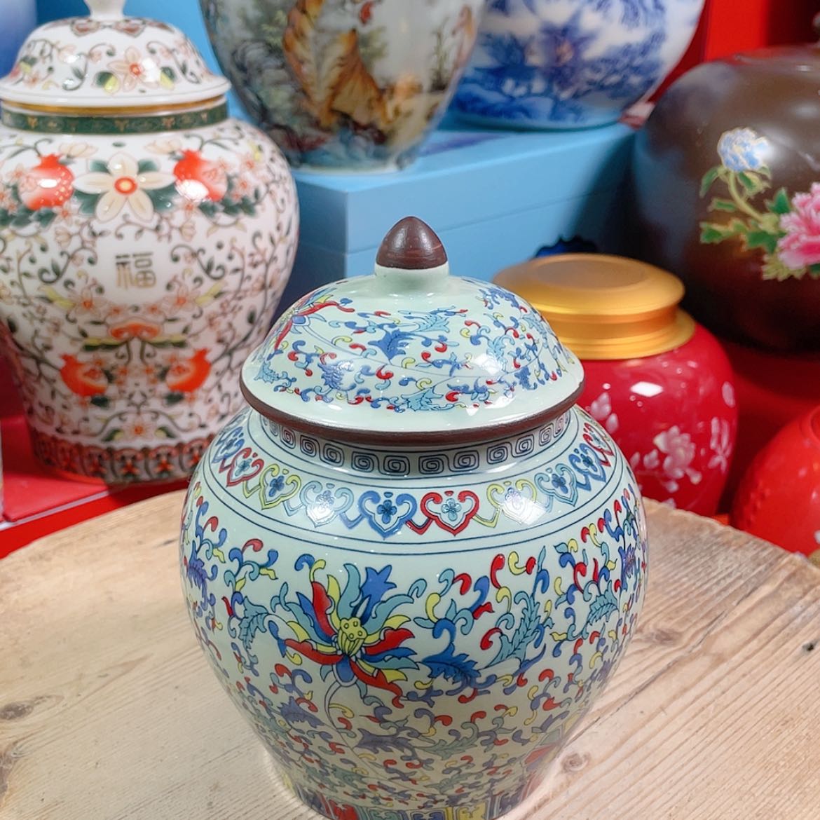 【闪购商品】罐陶瓷茶叶罐密封罐