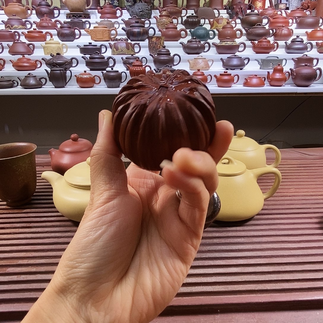虎****茶壶紫砂原矿紫砂工艺
