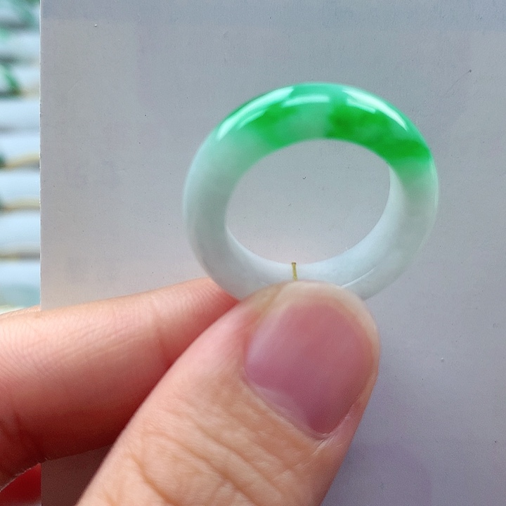 【闪购商品】未镶嵌戒指翡翠14.15号