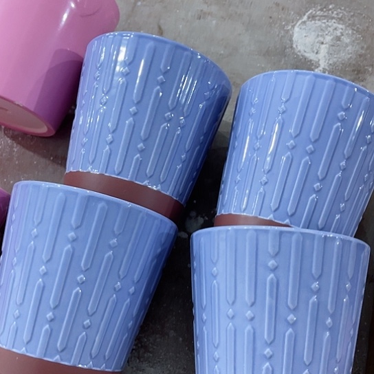 多肉绿植陶瓷花盆9.9包邮，有孔