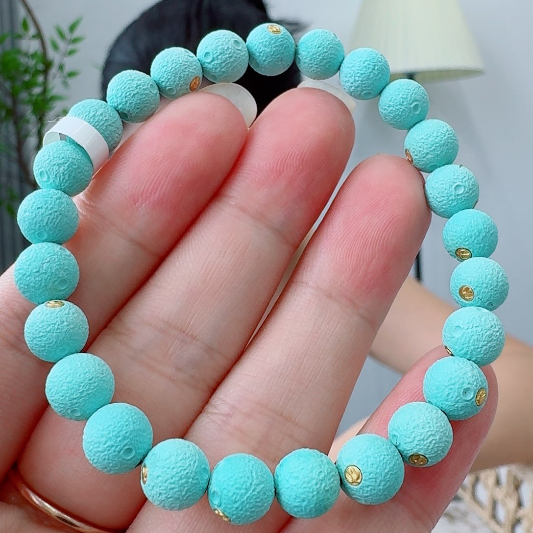 未镶嵌绿松石珠宝奇石