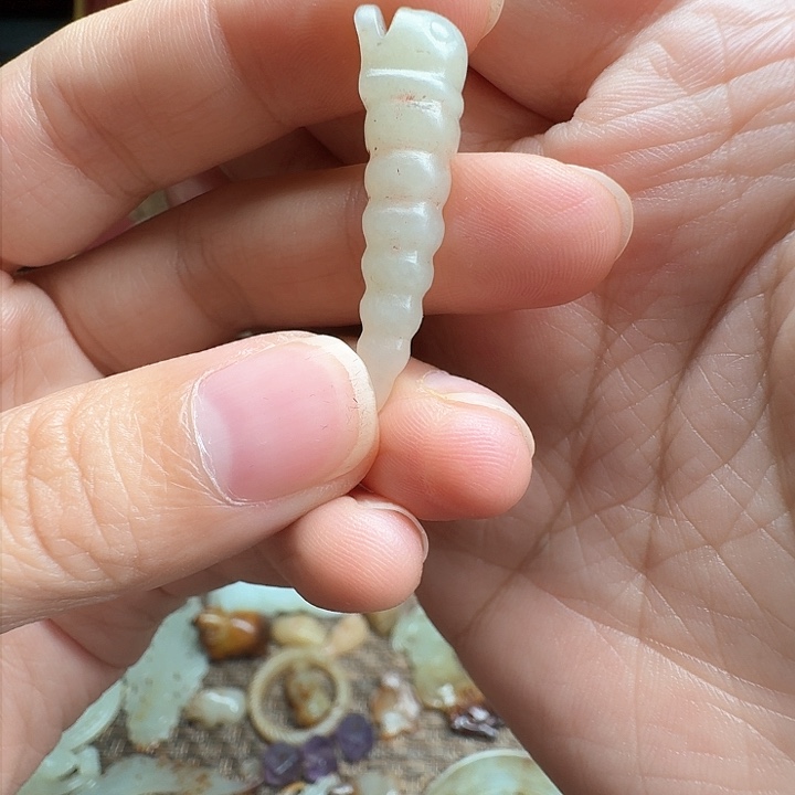 和田玉（糖玉）颈饰未镶嵌