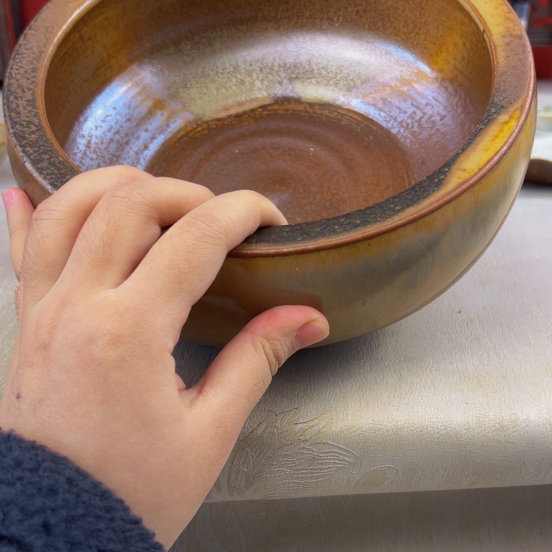 杯子纯手工柴烧主人杯