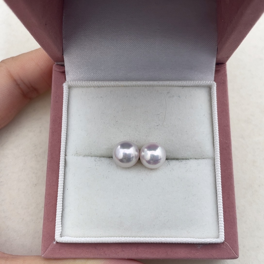 未镶嵌耳饰海水珍珠