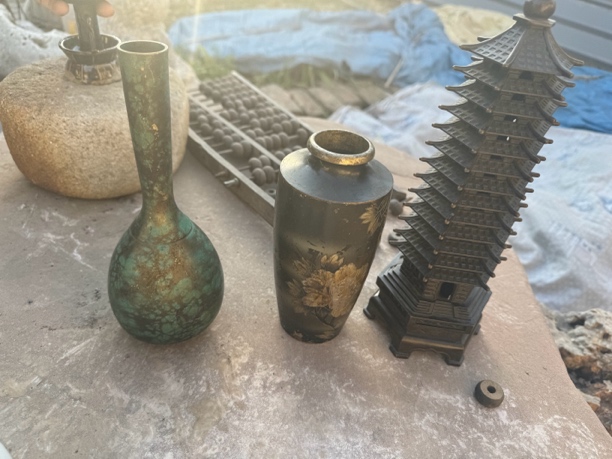 铜的花瓶摆件，，，，，，，，，，