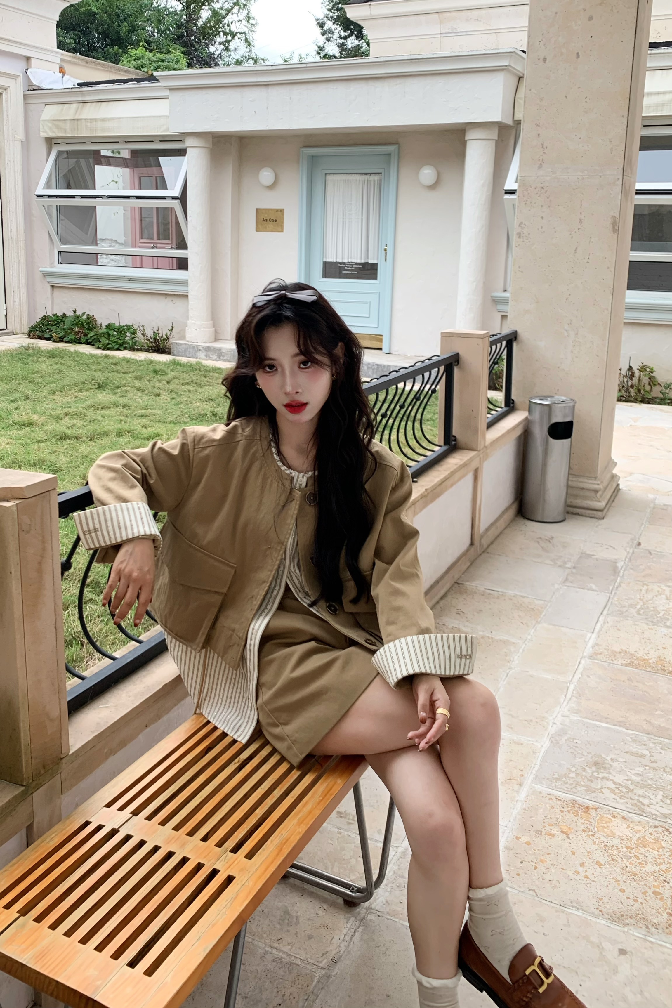 77【风起伦敦套装】品质女装洋气出行时尚休闲财阀千金小众老钱风