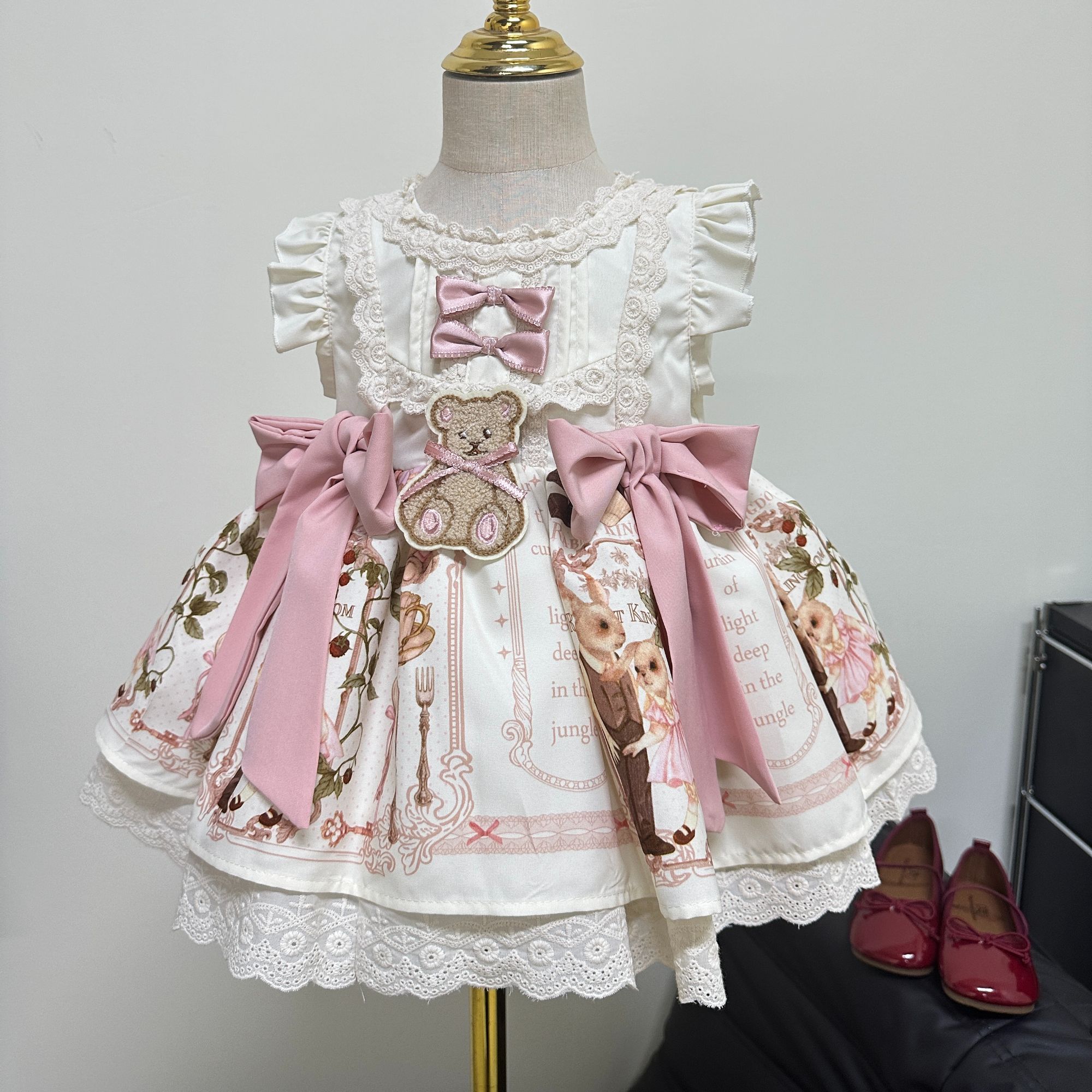 25377女童洛丽塔公主裙夏天新款洋气连衣裙女宝宝夏装公主裙子