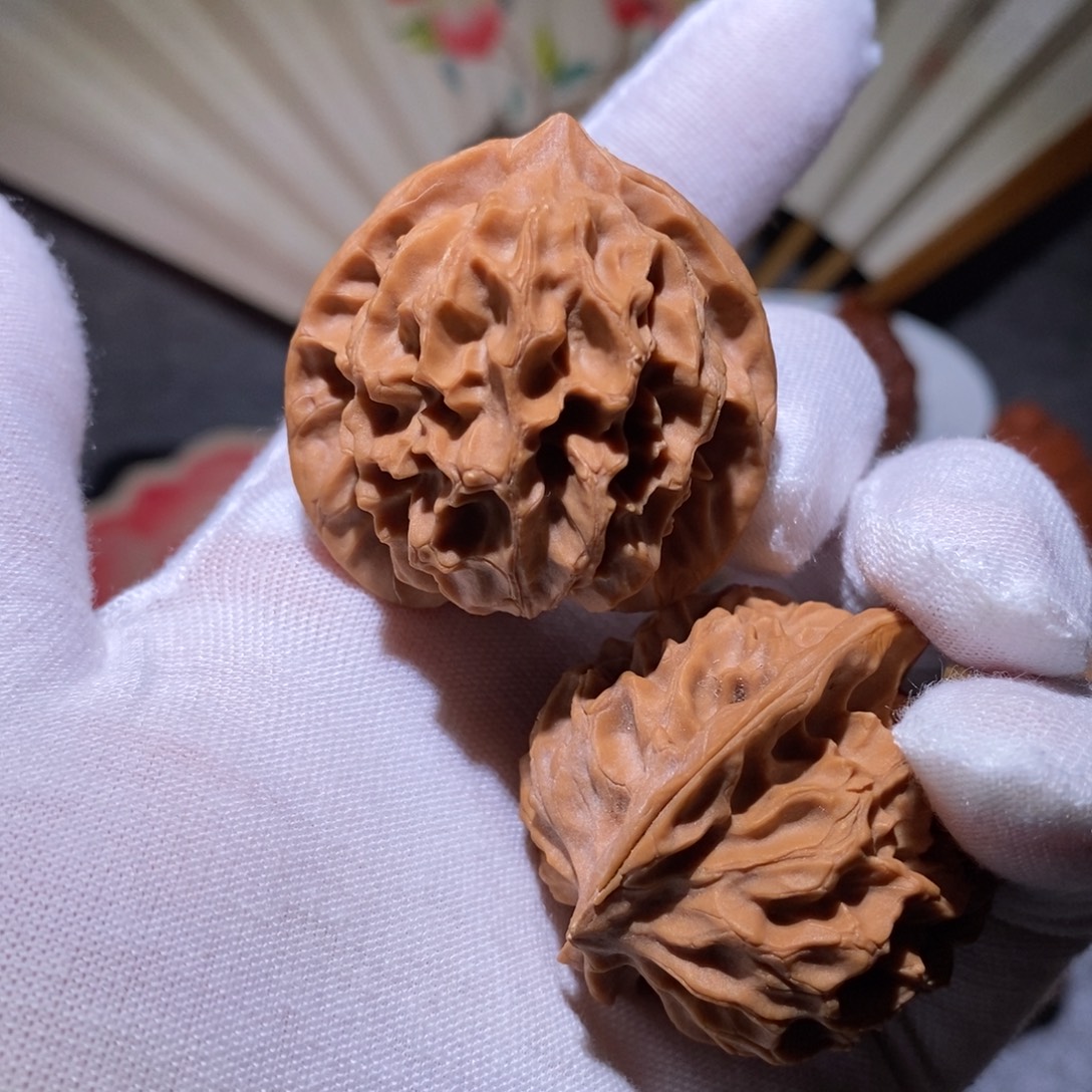 文玩核桃吊坠38全品龙鳞纹