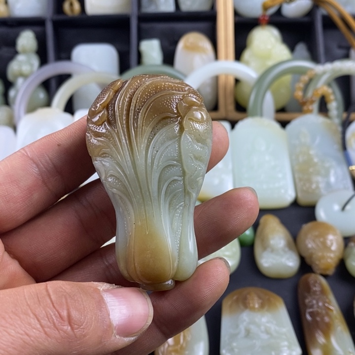 和田玉挂件未镶嵌