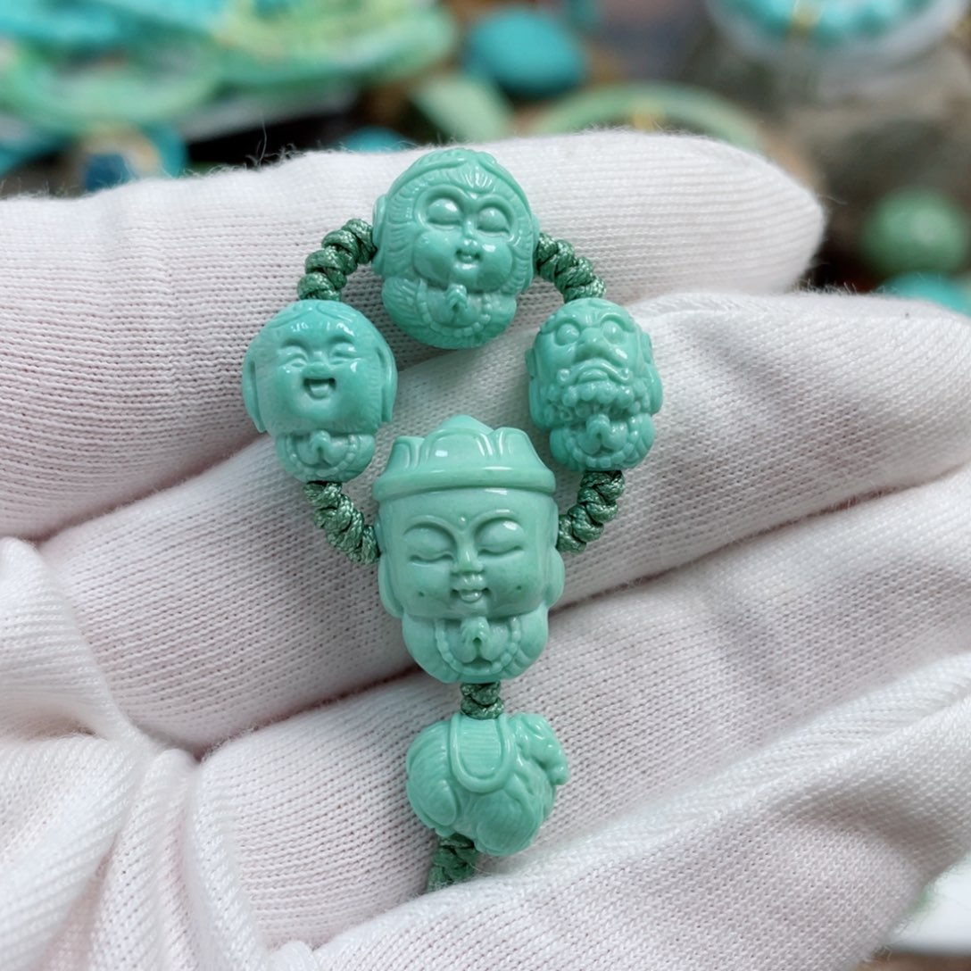 绿松石珠宝奇石未镶嵌