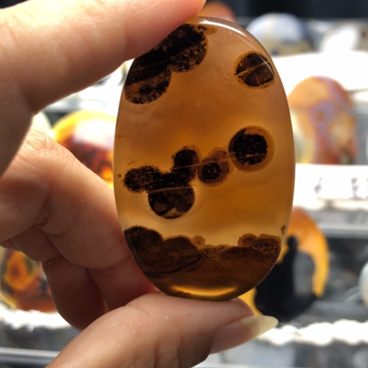 合金玛瑙/玉髓珠宝奇石151有瑕