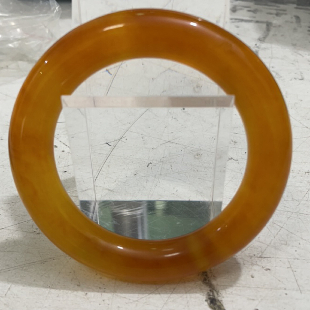 235  鸡冠黄胖圆镯