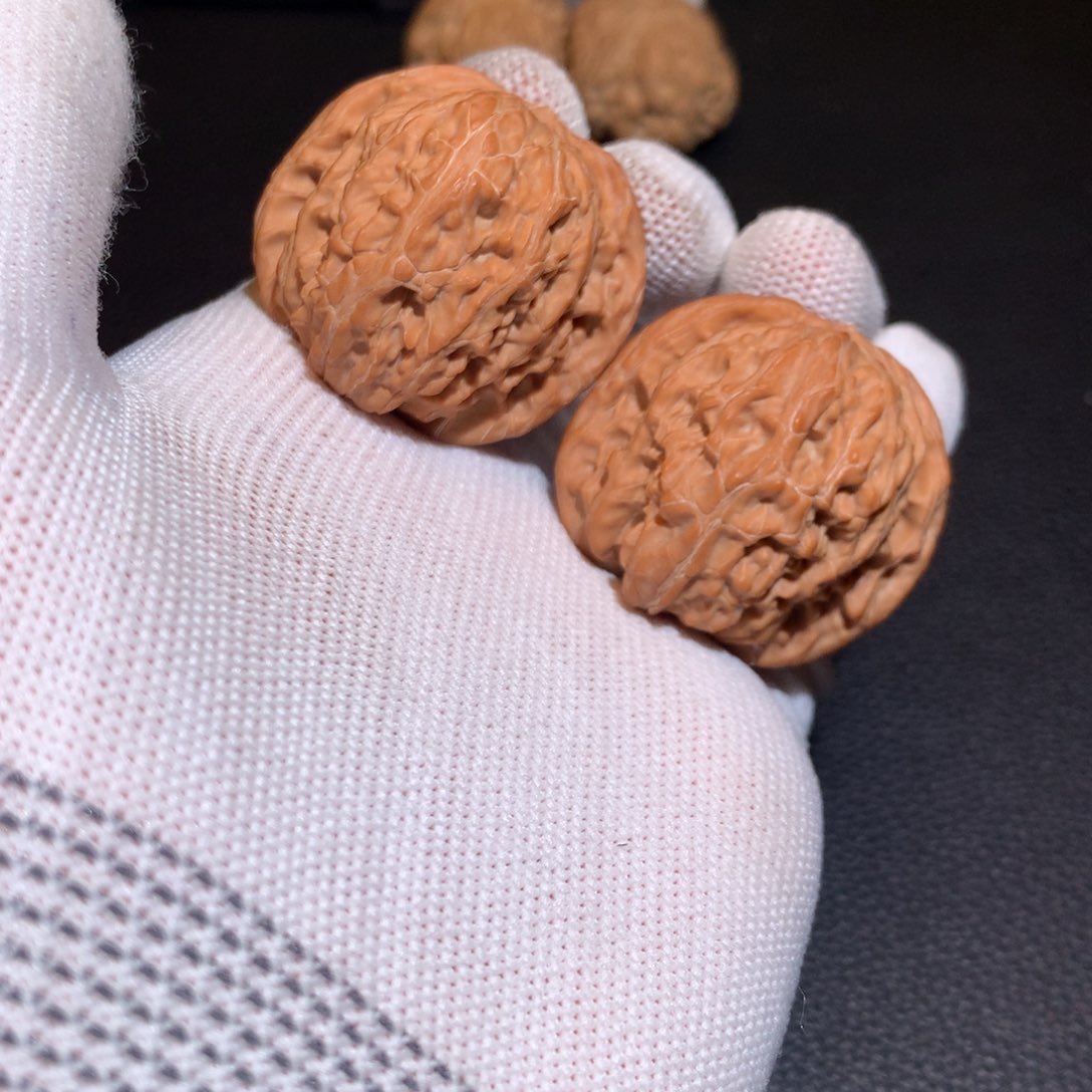 文玩核桃把件磨盘39