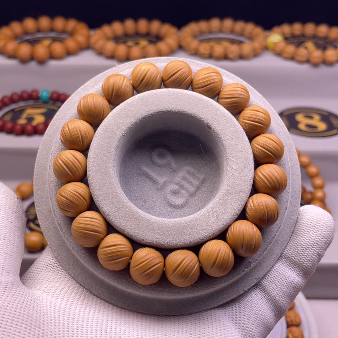 猴头核桃手串M*方12.6mm精品定风珠全品无暇