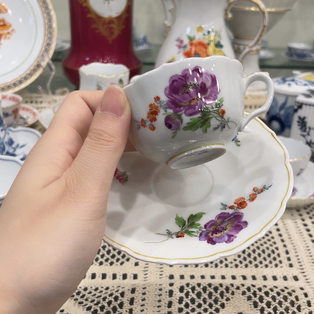 摆件中古一等摩卡杯