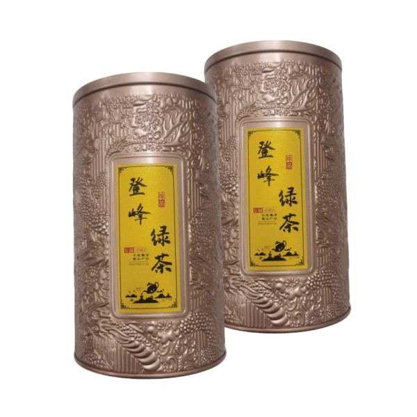 【发两罐】登峰绿茶-口粮茶云雾绿茶罐装