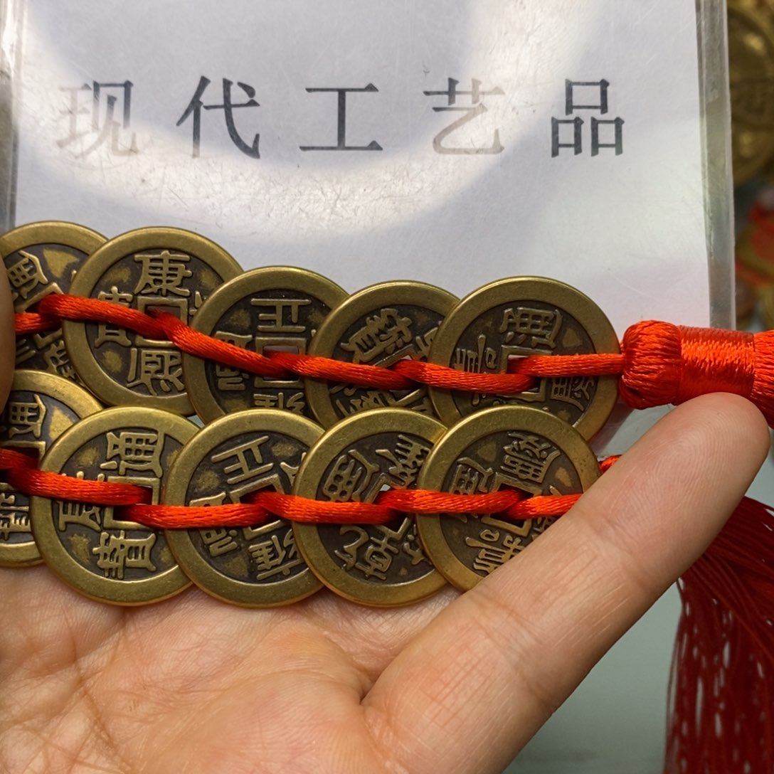 铜现代仿制工艺文创铜币