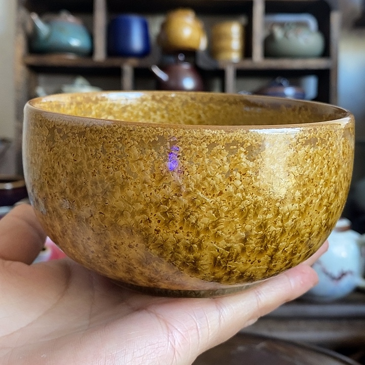 中国神后钧瓷茶碗