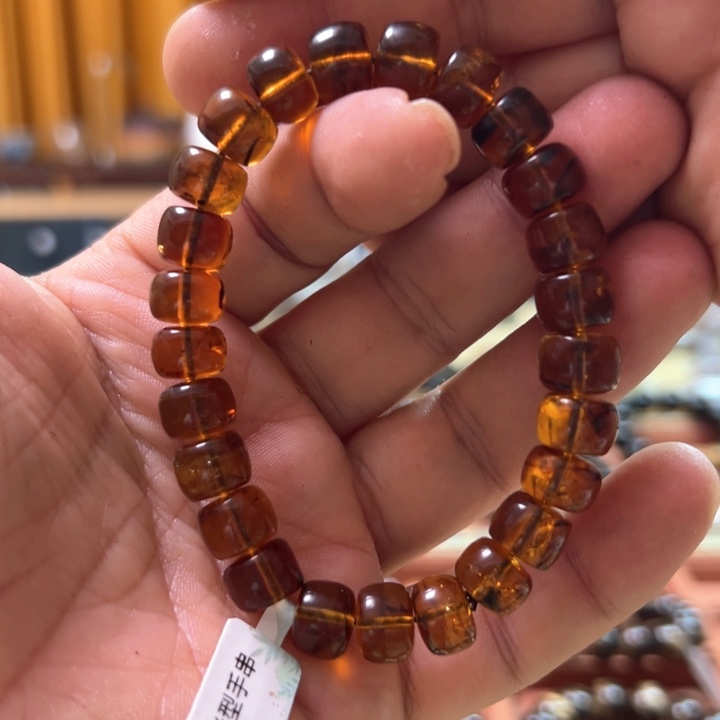 琥珀裸石未镶嵌抚顺13-1