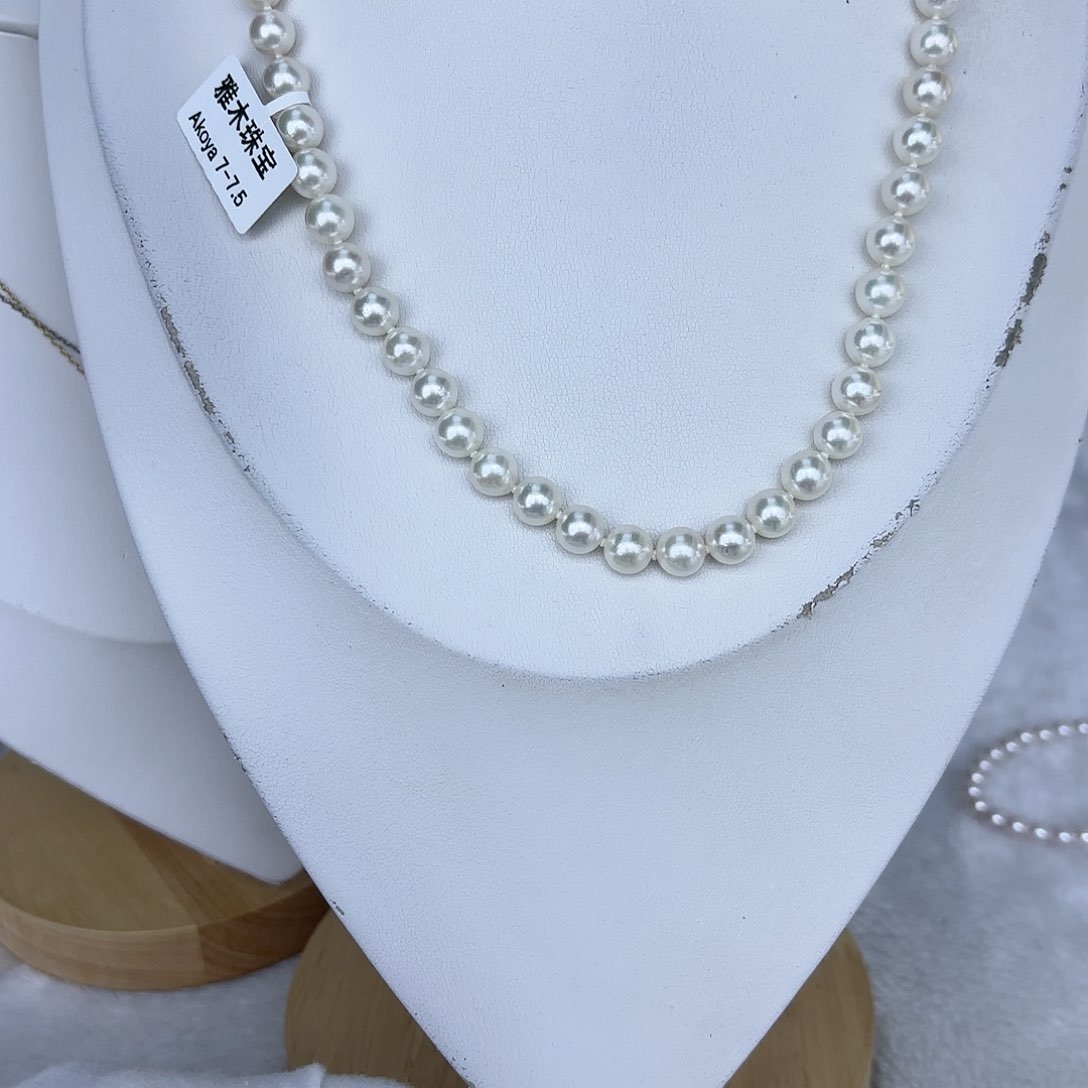 海水珍珠颈饰银S925镶嵌