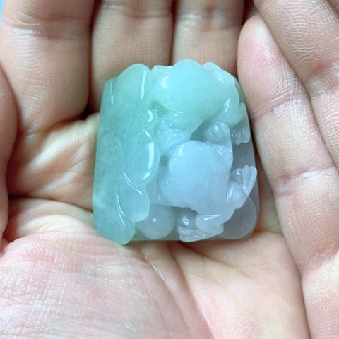 翡翠颈饰未镶嵌天然缅甸翡翠a货