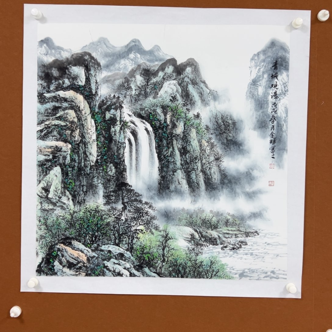 国画张金辉经典作品