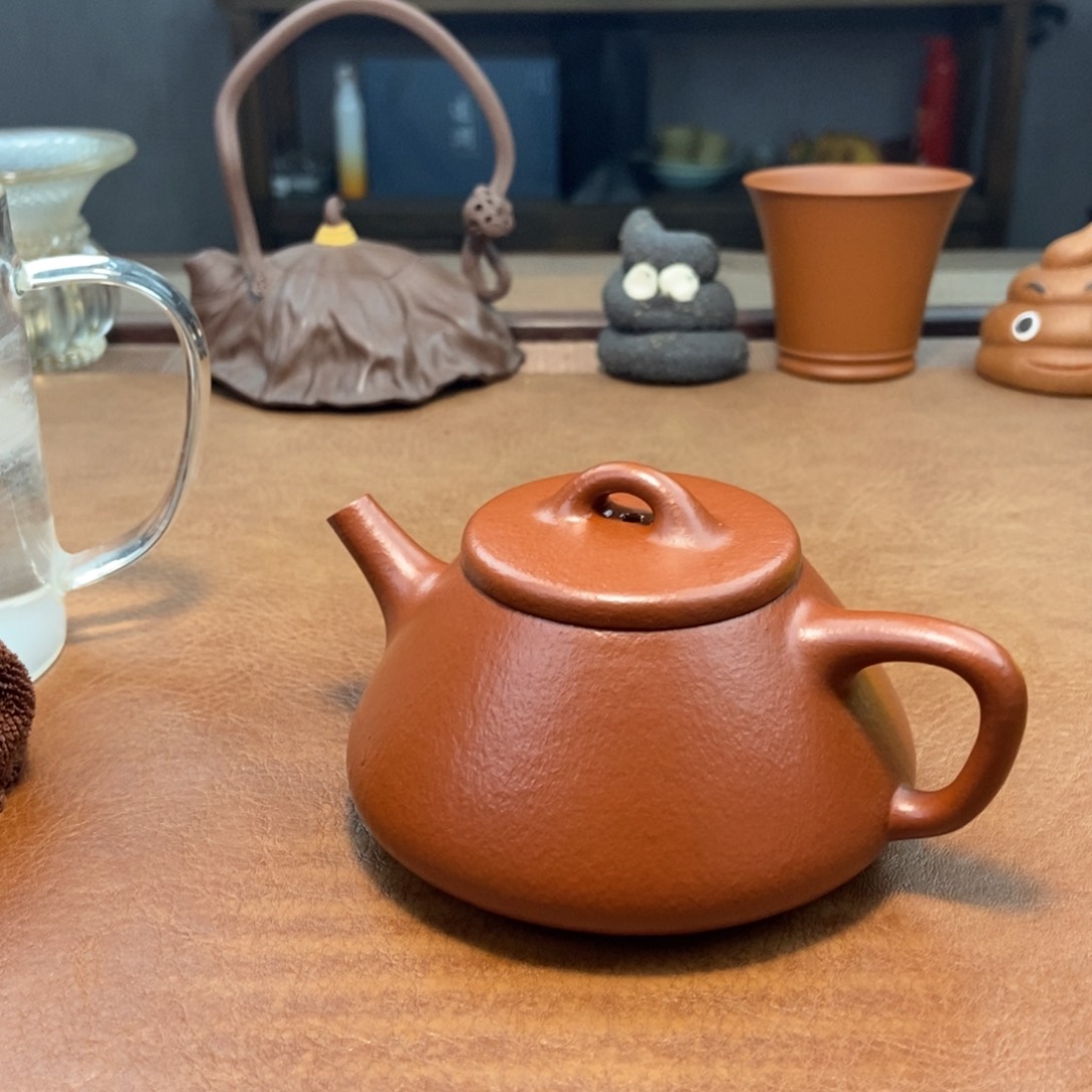 紫砂茶壶石瓢紫砂壶