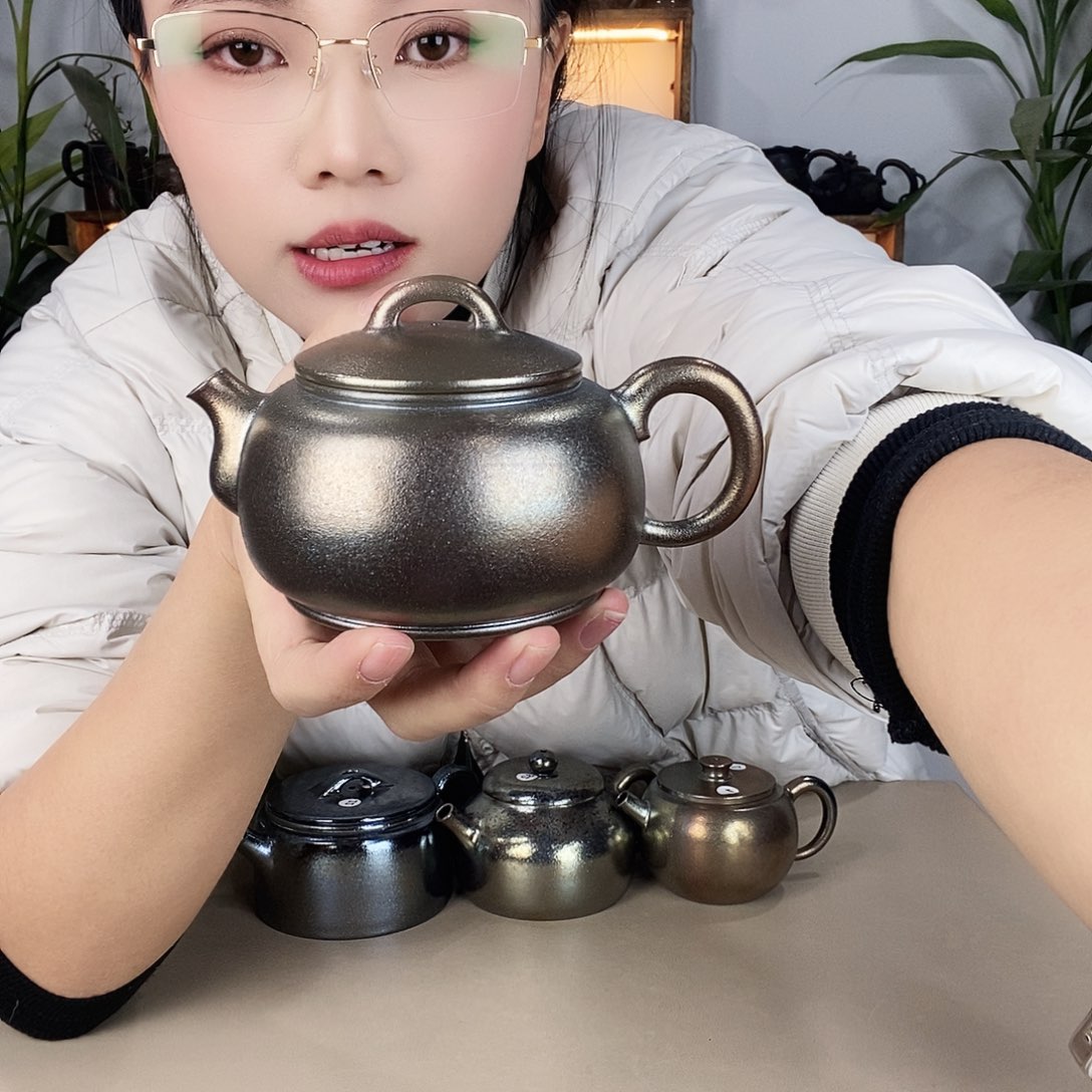 自***愈建水紫陶精品柴烧
