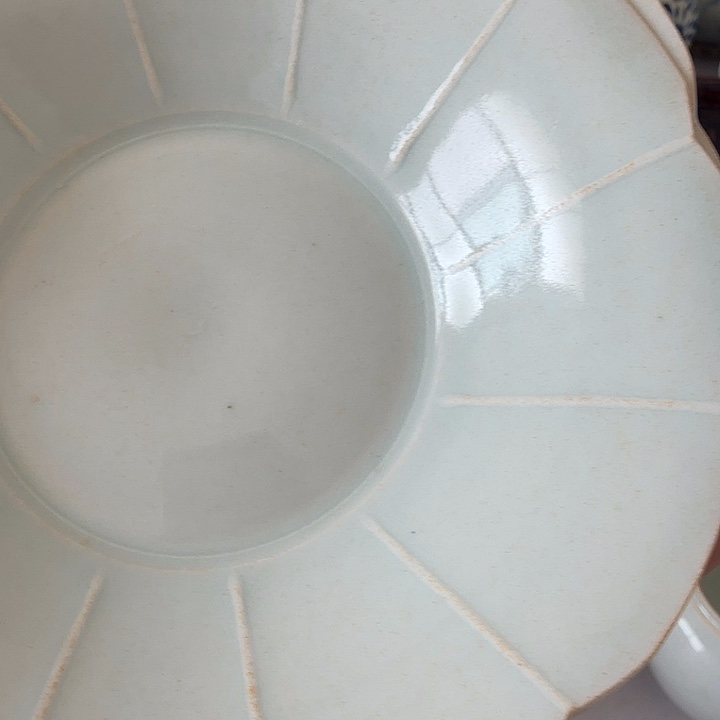 周*生湖田花口碟子一个