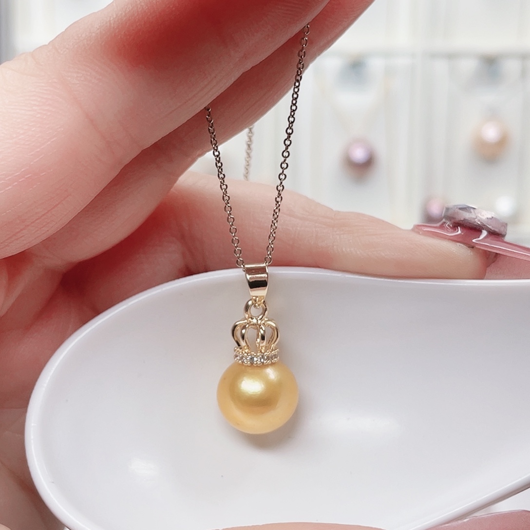 合金吊坠(赠链)淡水珍珠