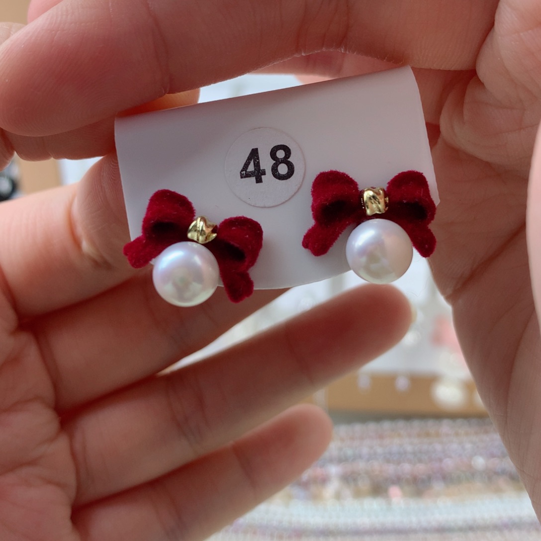 未镶嵌耳饰淡水珍珠