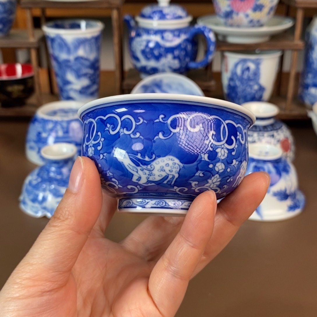 杯景德镇陶瓷手工手绘