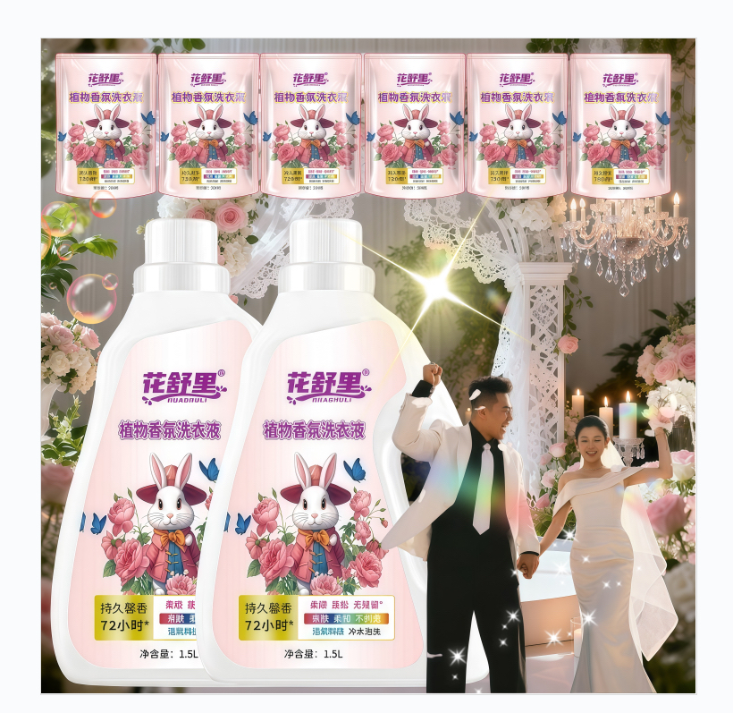 【十二少雅璐婚礼独立专属】花舒里百合植物香氛洗衣液