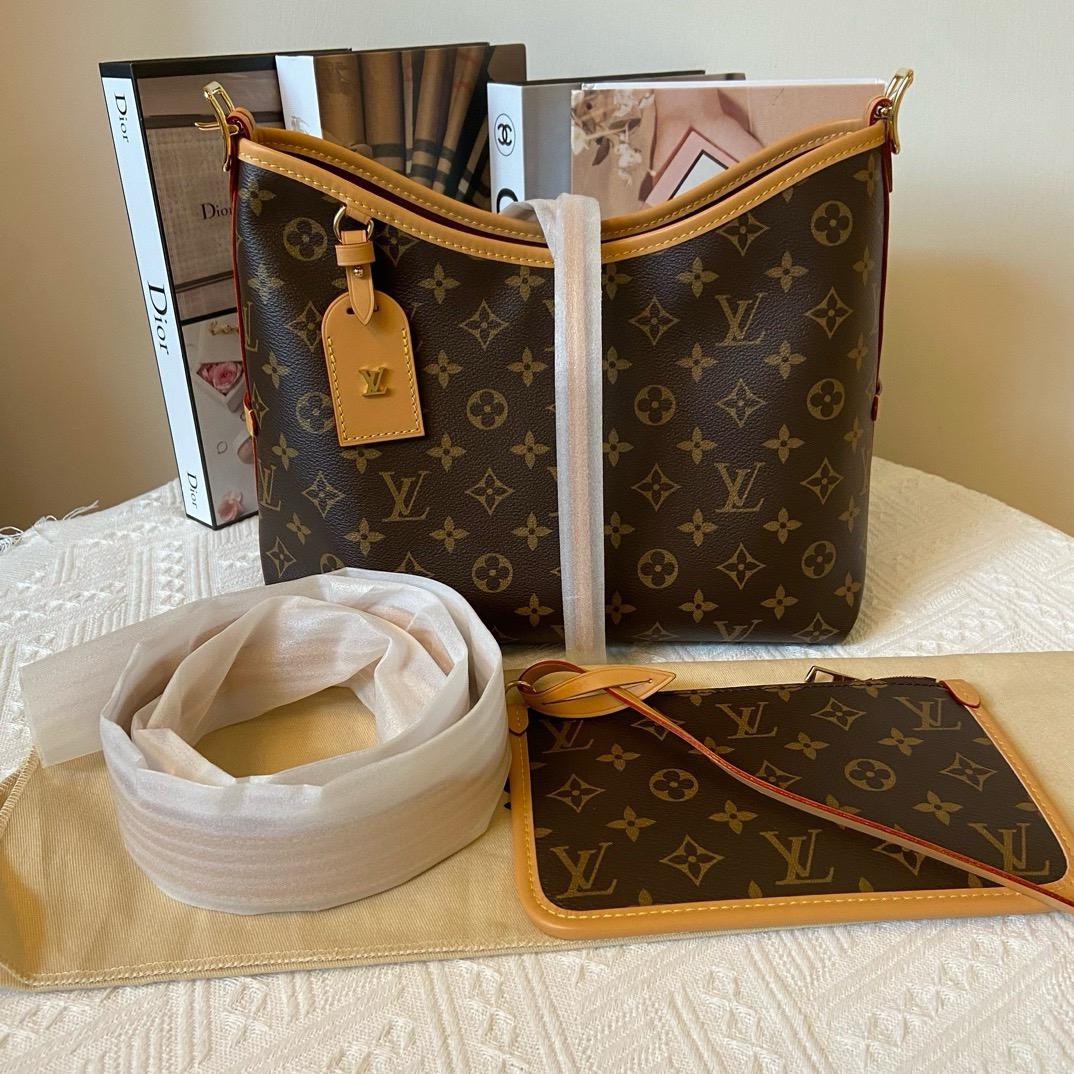 未使用 LouisVuitton/路易威登 carryall 小号经典棕色老花（定金）