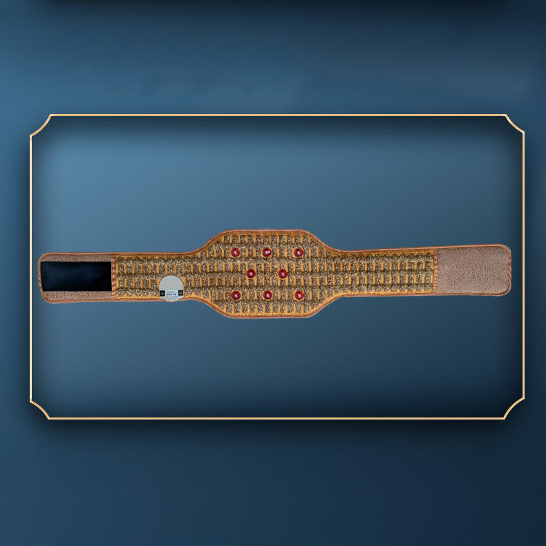 光子能量加热护腰带暖腰带负氧离子热敷腰带美容院同款