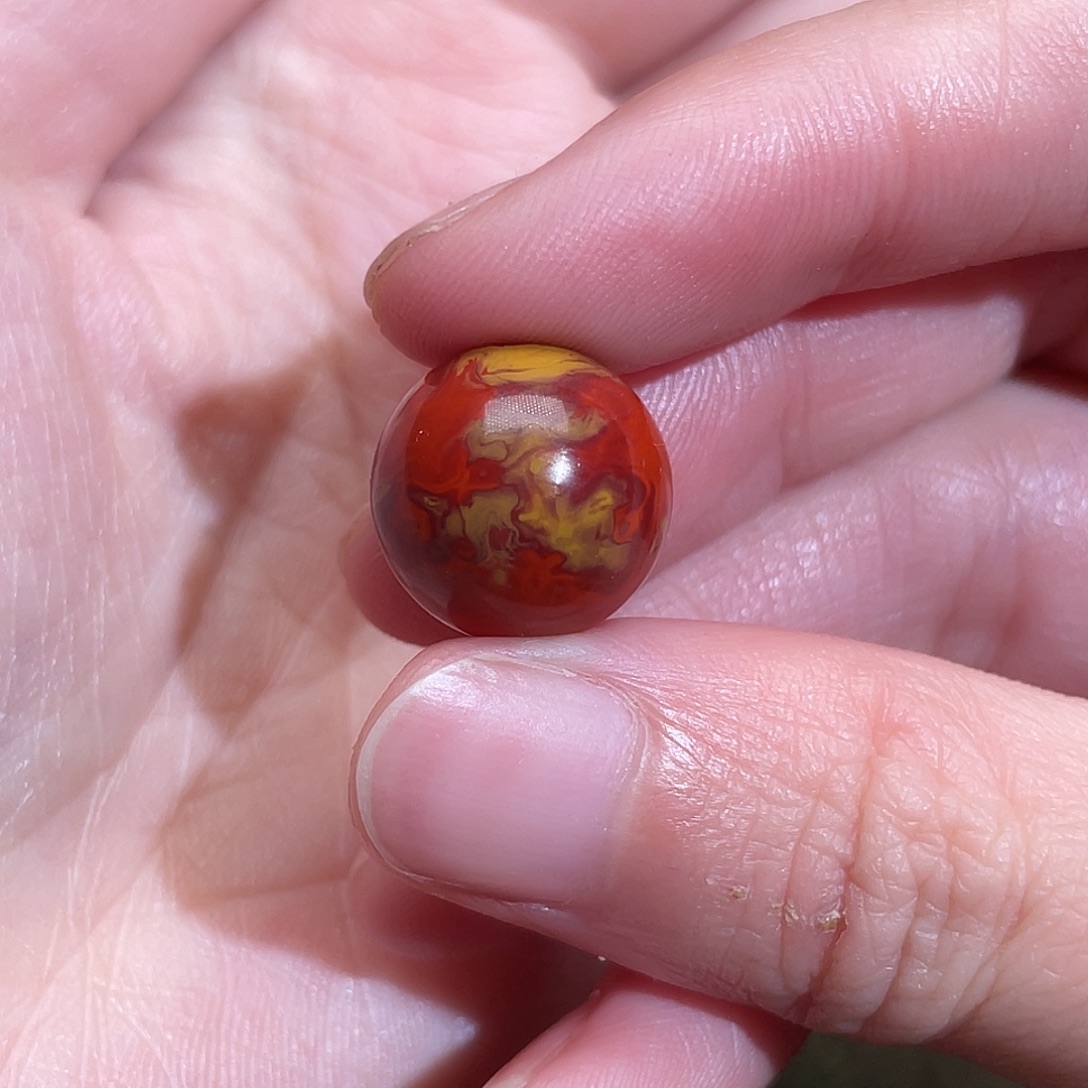 M***M南红玛瑙未镶嵌圆珠