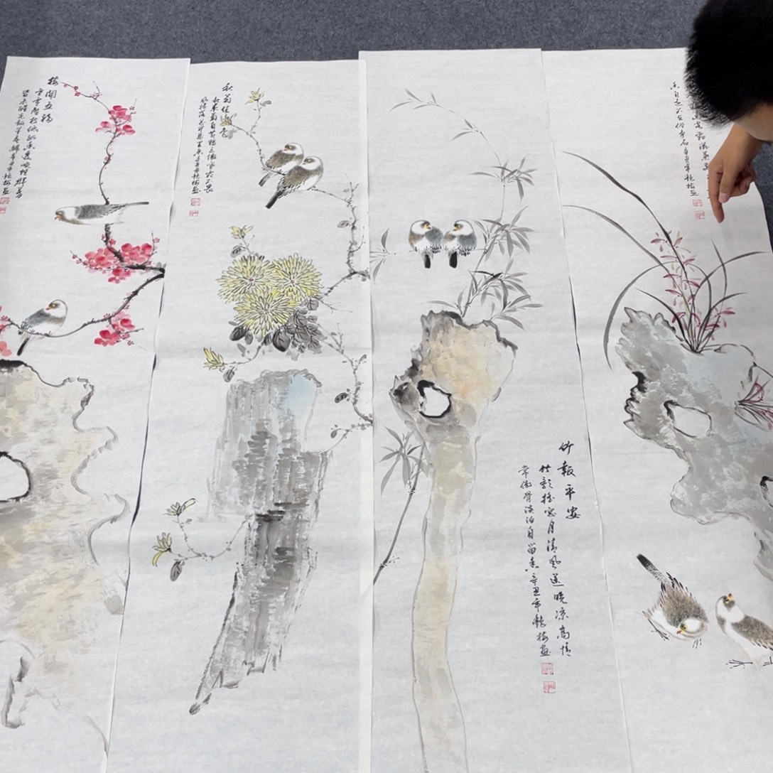 国画国画作品欣赏一下