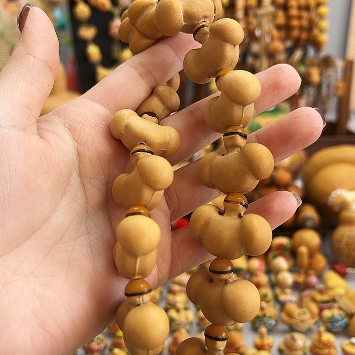 ****‍木质类非遗磨刻手工葫芦