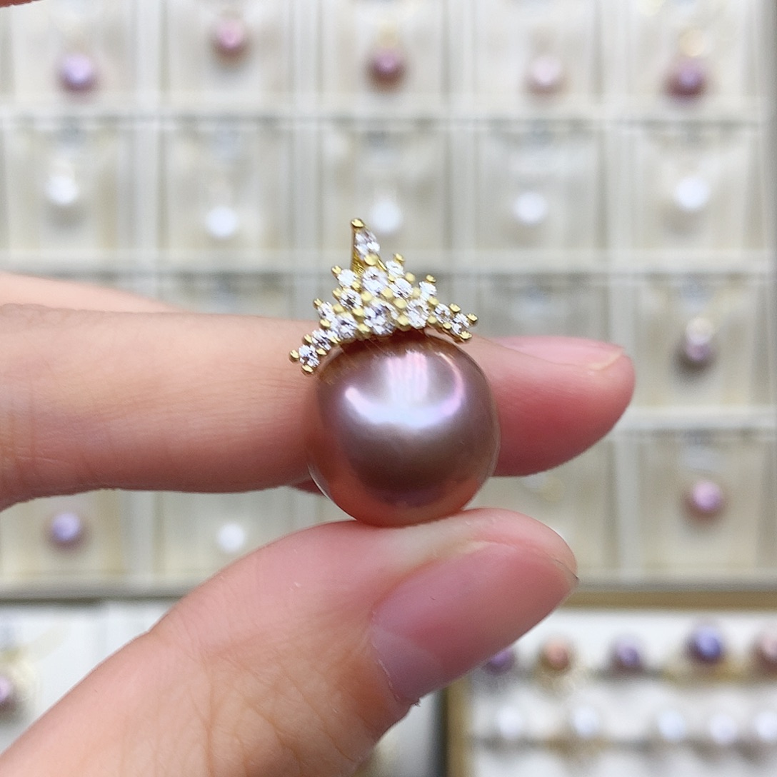 淡水珍珠颈饰合金