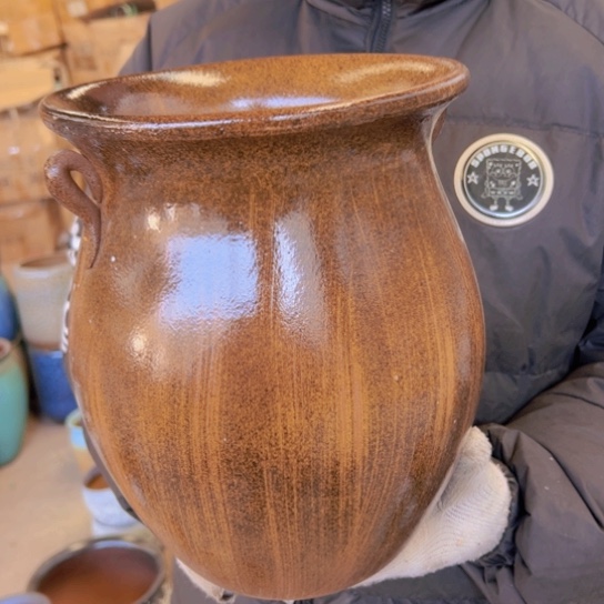 紫砂花盆高28口21———-