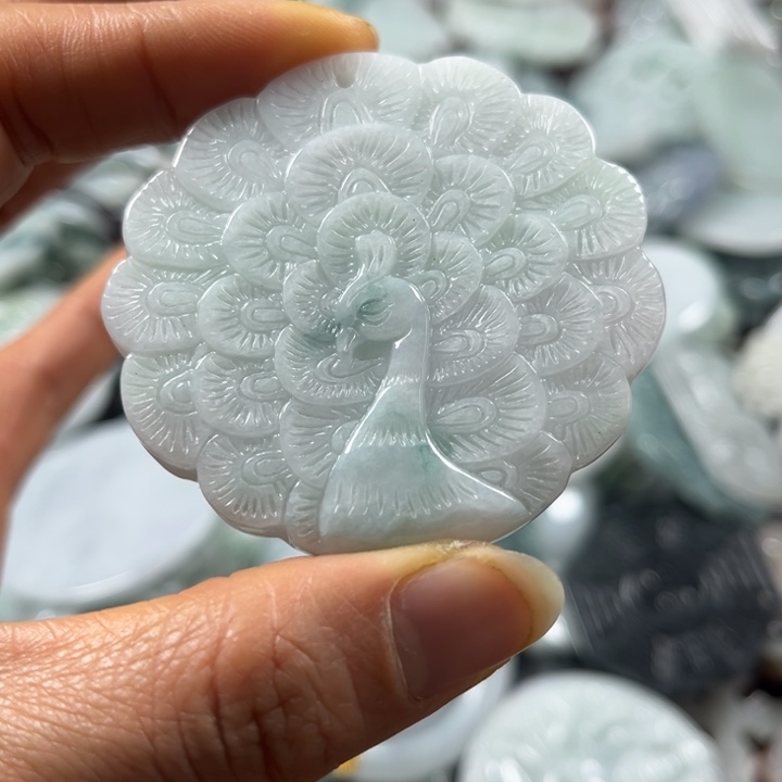 翡翠未镶嵌挂件翡翠