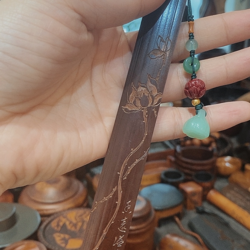 【闪购商品】老煤竹书签兰花款