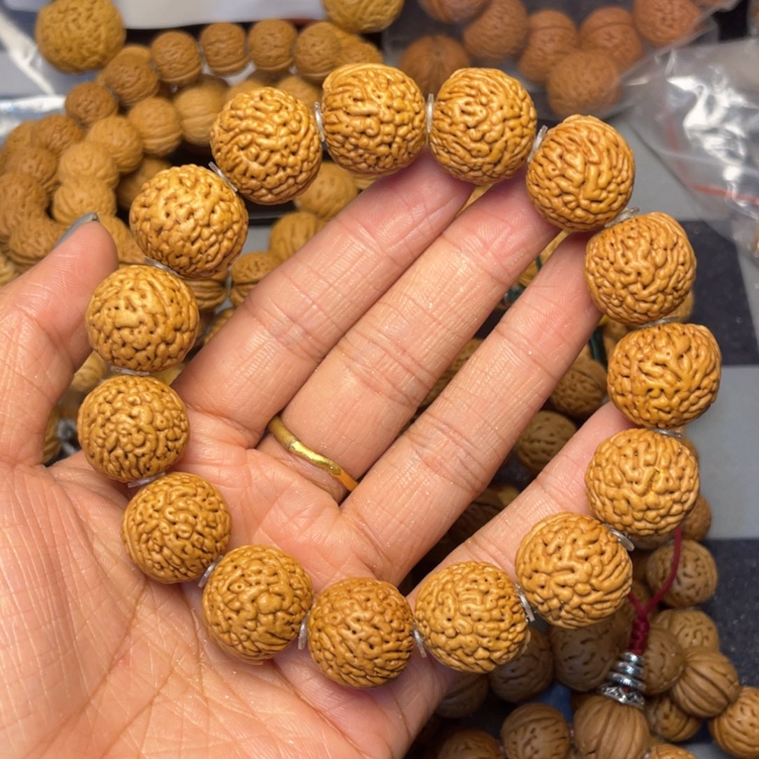 手串桃核18.3金刚柳叶手串