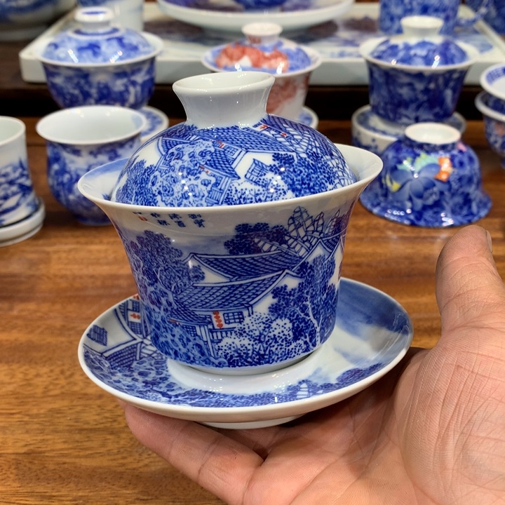 国家一级美术师刘贤涛老师青花