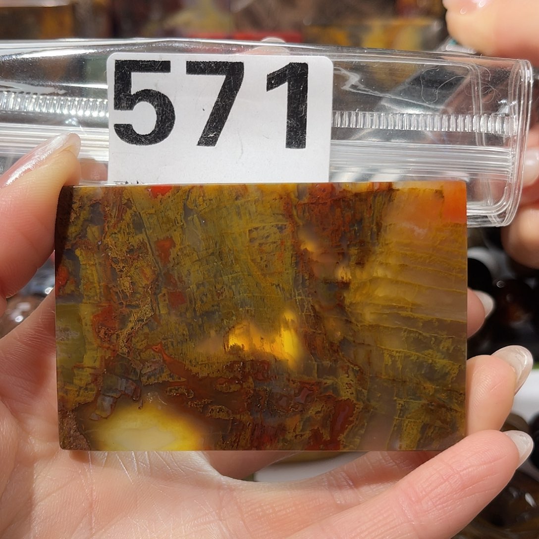 硅化玉未镶嵌天然北票硅化玉吊坠