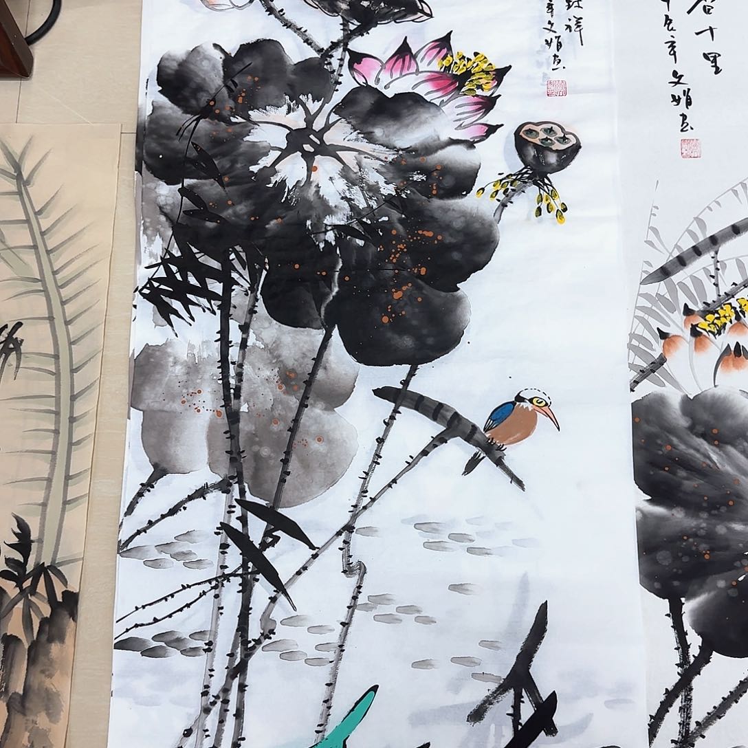 国画国画作品展，国画^_^
