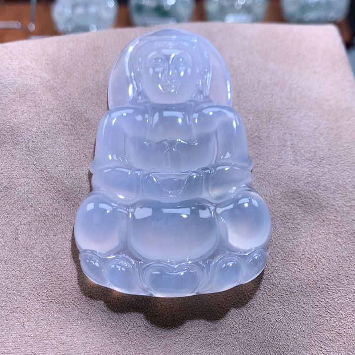 翡翠颈饰未镶嵌缅甸翡翠