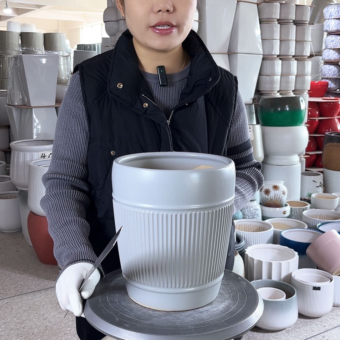 陶瓷口径20/23。浅灰