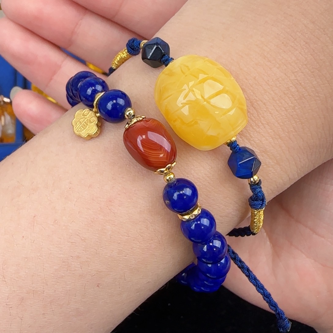 未镶嵌青金石手串