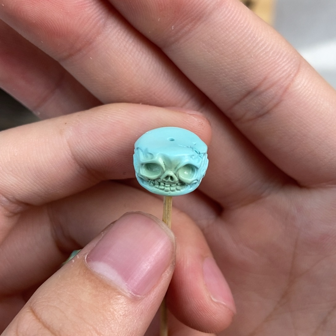 绿松石雕刻未镶嵌